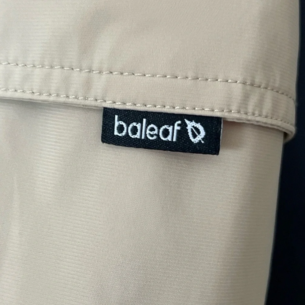 Baleaf Skirt Womens 2XL Tan Haas Cargo Zippered Pockets‎ Gorpcore Hiking UPF50+